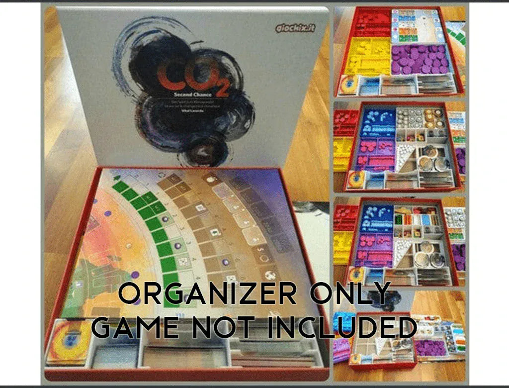 CO2 Second Chance Board Game Insert / Organizer