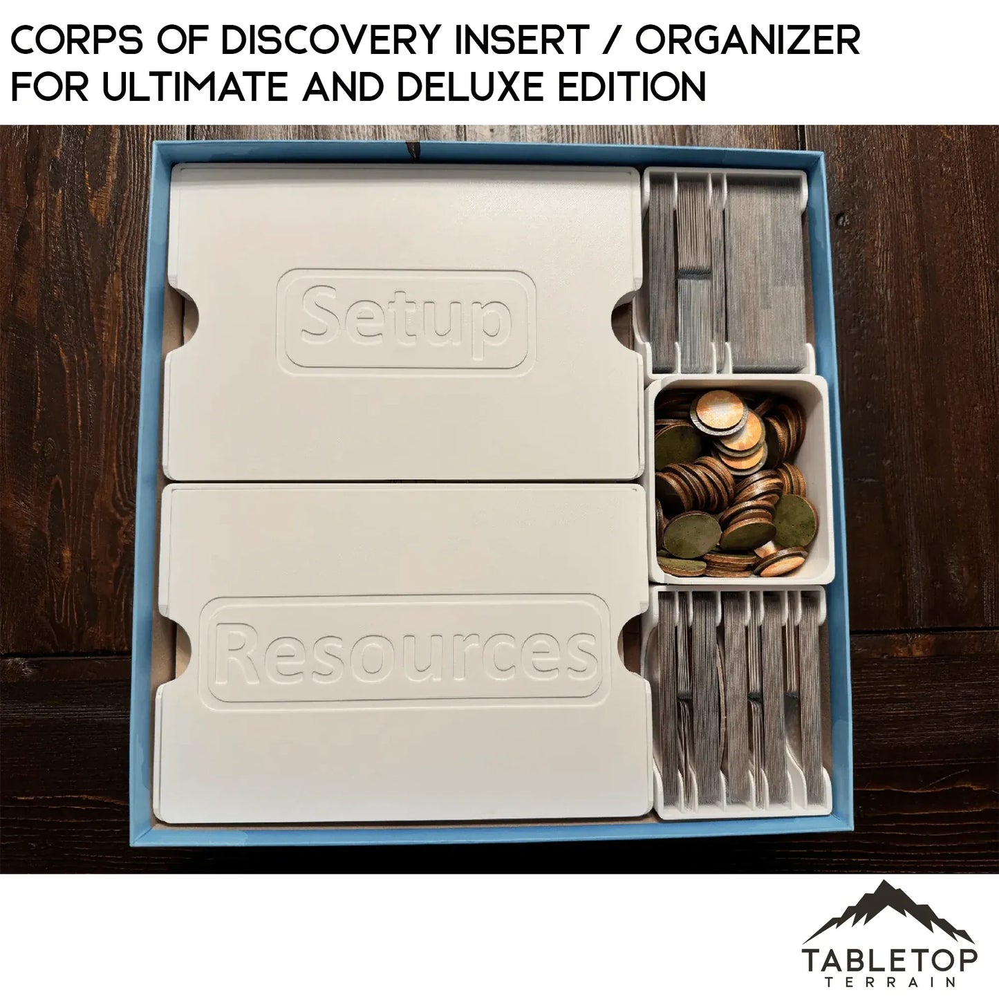 Corps of Discovery Insert / Organizer for Ultimate and Deluxe Edition