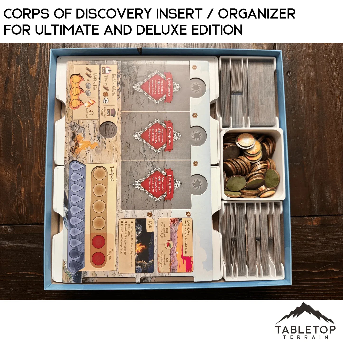 Corps of Discovery Insert / Organizer for Ultimate and Deluxe Edition