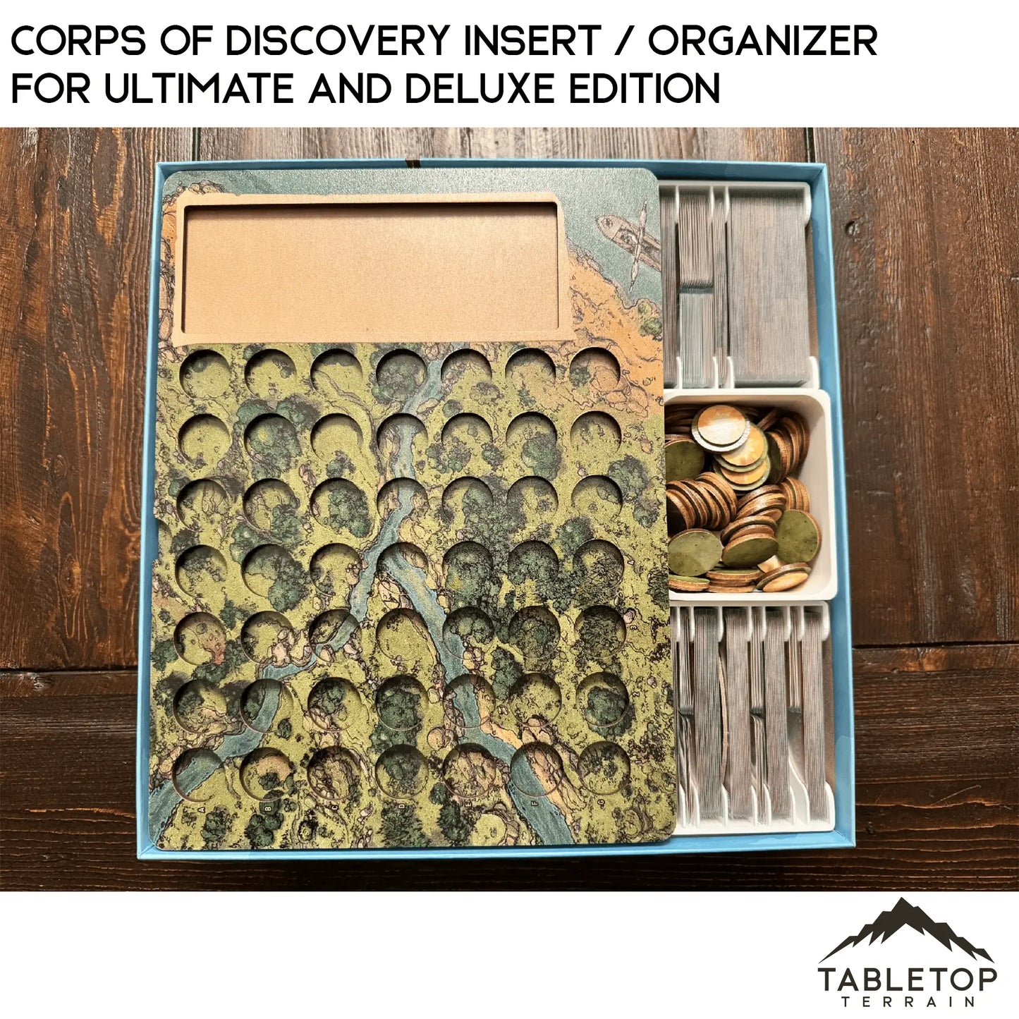 Corps of Discovery Insert / Organizer for Ultimate and Deluxe Edition