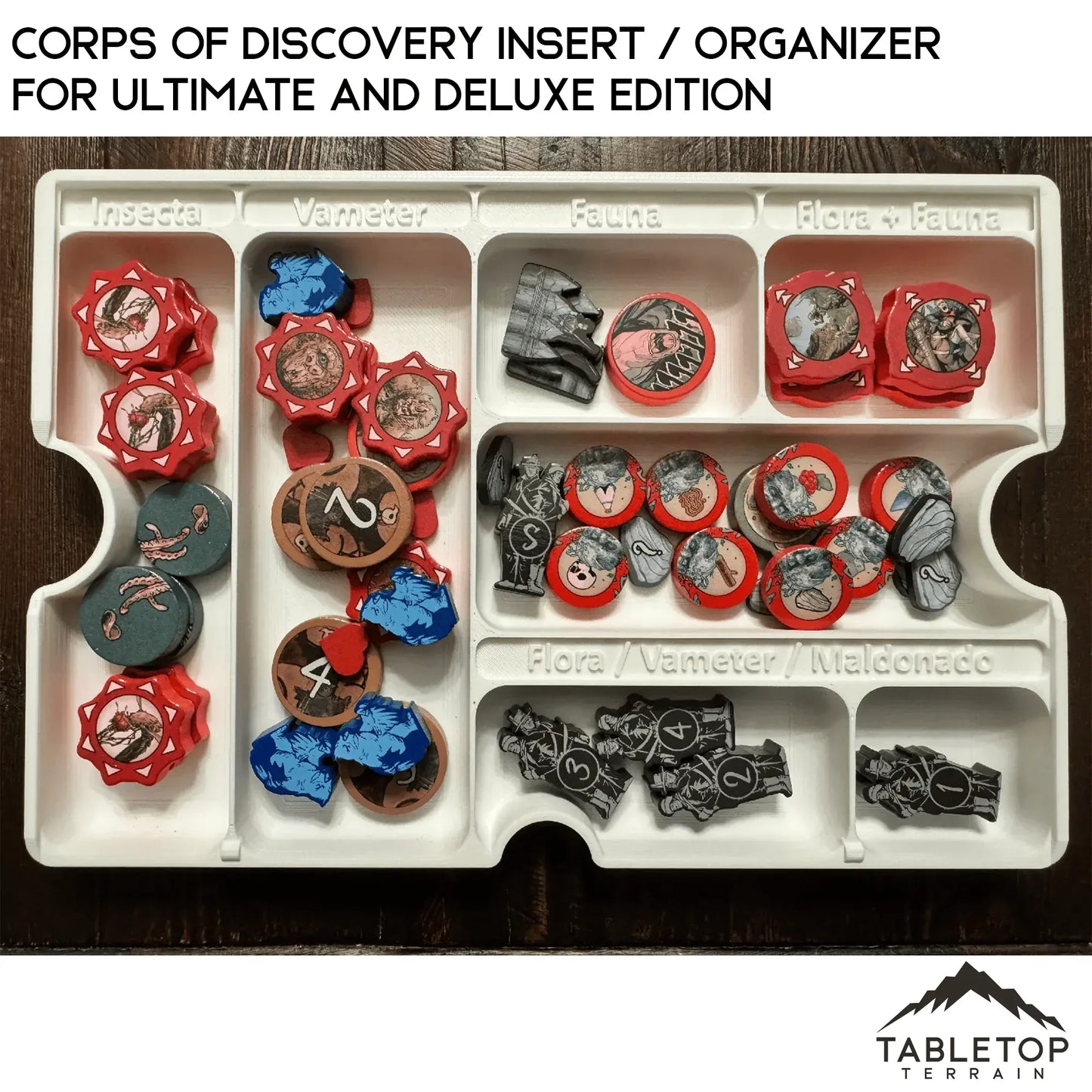 Corps of Discovery Insert / Organizer for Ultimate and Deluxe Edition