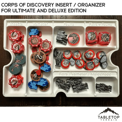 Corps of Discovery Insert / Organizer for Ultimate and Deluxe Edition