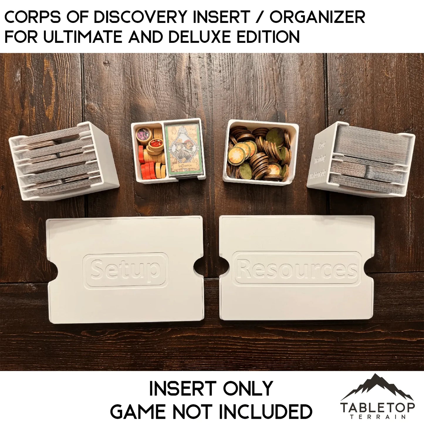 Corps of Discovery Insert / Organizer for Ultimate and Deluxe Edition