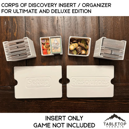 Corps of Discovery Insert / Organizer for Ultimate and Deluxe Edition