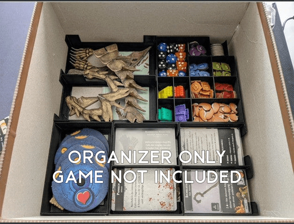 Descent - Legends of the Dark Board Game Insert / Organizer