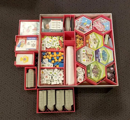 Dice Theme Park Board Game Insert / Organizer