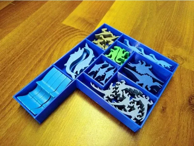 Dinogenics with Controlled Chaos Board Game Insert / Organizer