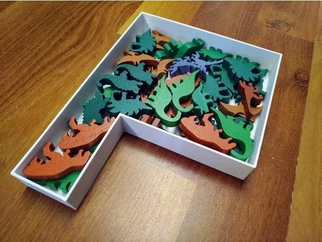 Dinogenics with Controlled Chaos Board Game Insert / Organizer