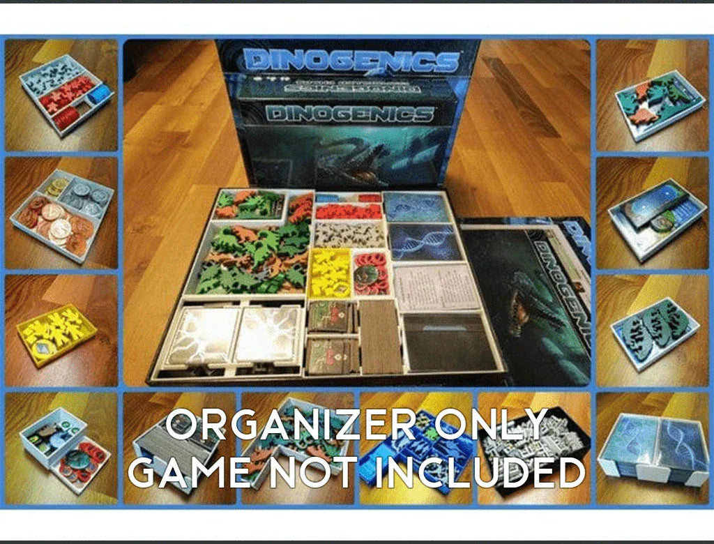 Dinogenics with Controlled Chaos Board Game Insert / Organizer
