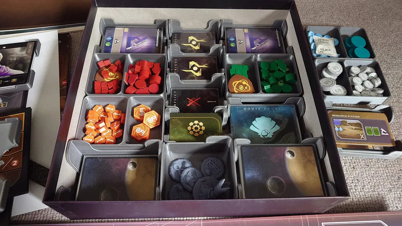 Dune: Imperium with Rise of Ix and Immortality Board Game Insert / Organizer