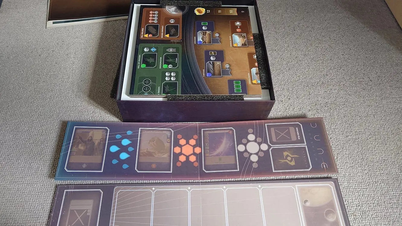 Dune: Imperium with Rise of Ix and Immortality Board Game Insert / Organizer