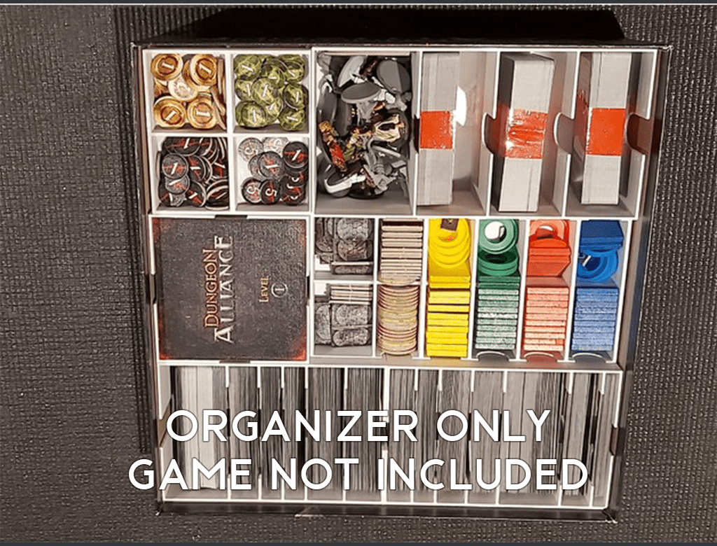 Dungeon Alliance Board Game Insert / Organizer