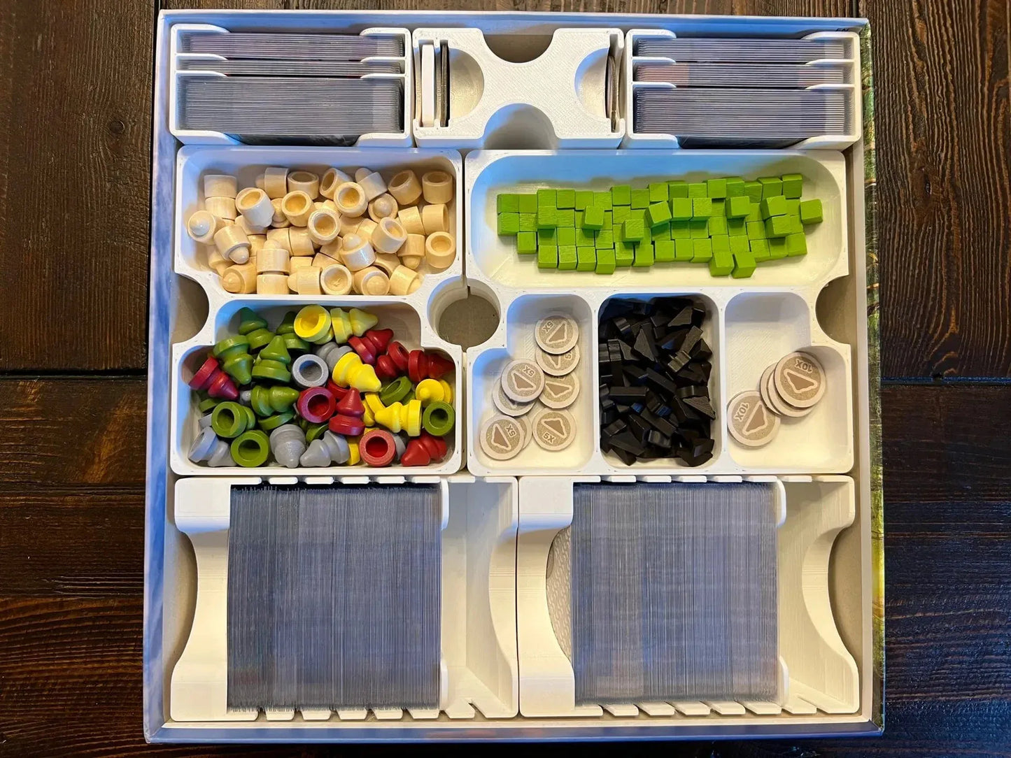 Earth and Kickstarter Extras Board Game Insert / Organizer