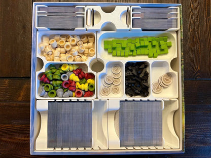 Earth and Kickstarter Extras Board Game Insert / Organizer