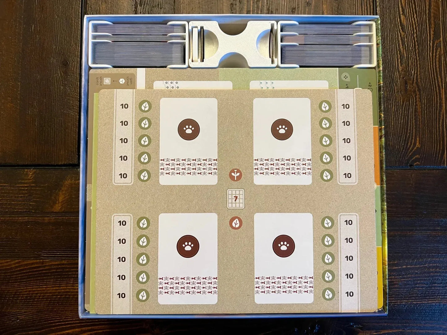 Earth and Kickstarter Extras Board Game Insert / Organizer