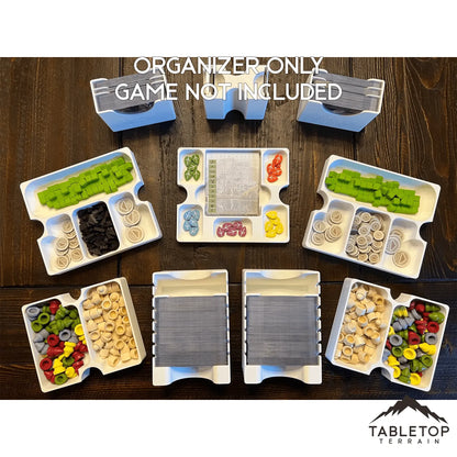 Earth and Kickstarter Extras Board Game Insert / Organizer