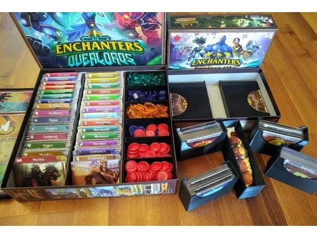 Enchanters East Quest with Expansions Board Game Insert / Organizer