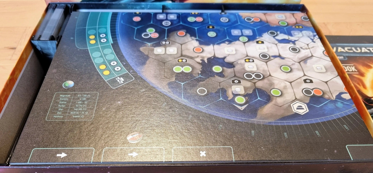 Evacuation Board Game Insert / Organizer