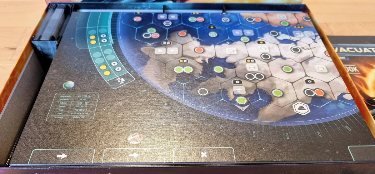 Evacuation Board Game Insert / Organizer