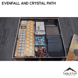 Evenfall and Crystal Path Board Game Insert / Organizer