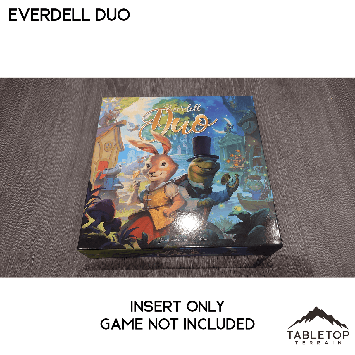 Everdell Duo Board Game Insert / Organizer