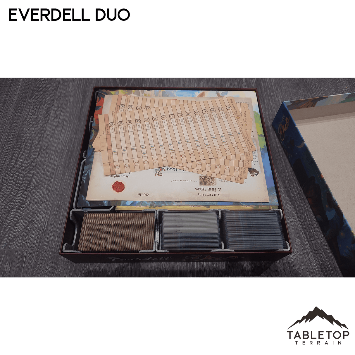 Everdell Duo Board Game Insert / Organizer