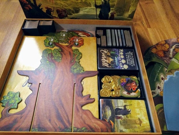 Everdell with first 3 Expansions Board Game Insert / Organizer
