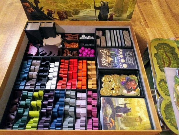 Everdell with first 3 Expansions Board Game Insert / Organizer