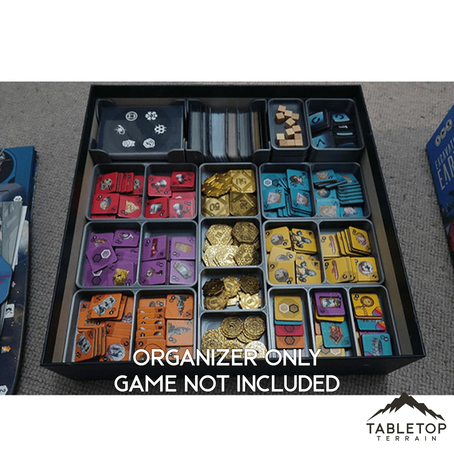 Excavation Earth + Expansions Board Game Insert / Organizer