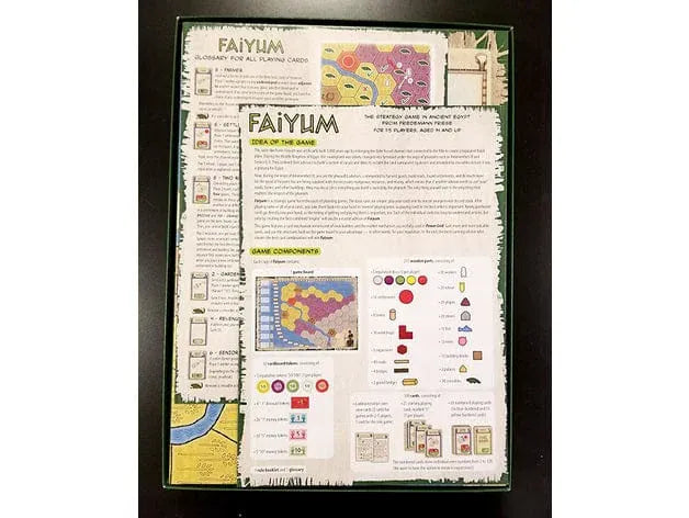 Faiyum Board Game Insert / Organizer