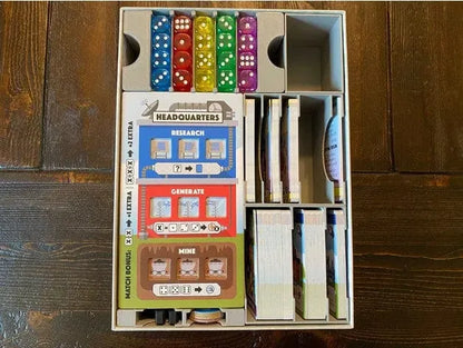 Fantastic Factories with Expansions Board Game Insert / Organizer