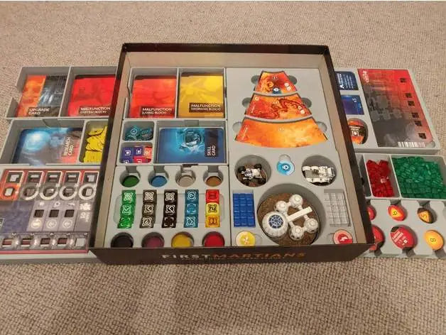 First Martians Board Game Insert / Organizer
