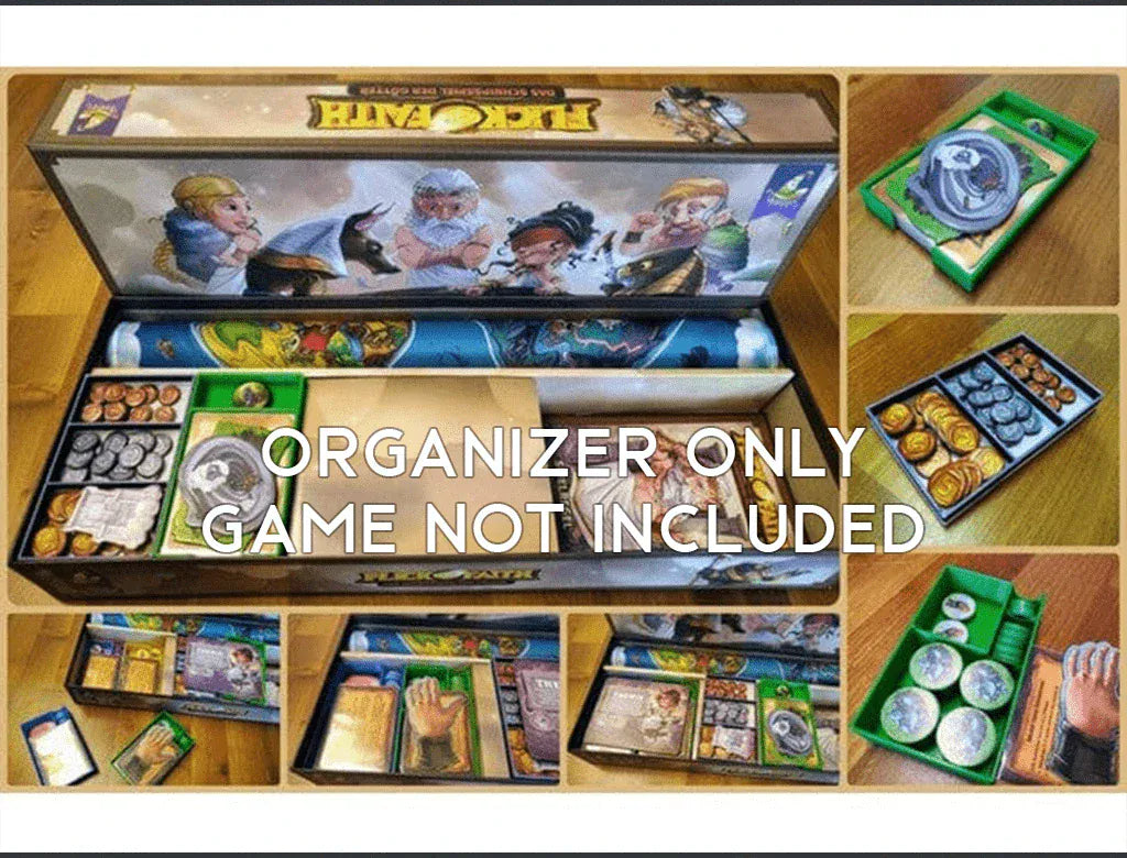 Flick of Faith with Cataclysm Expansion Board Game Insert / Organizer