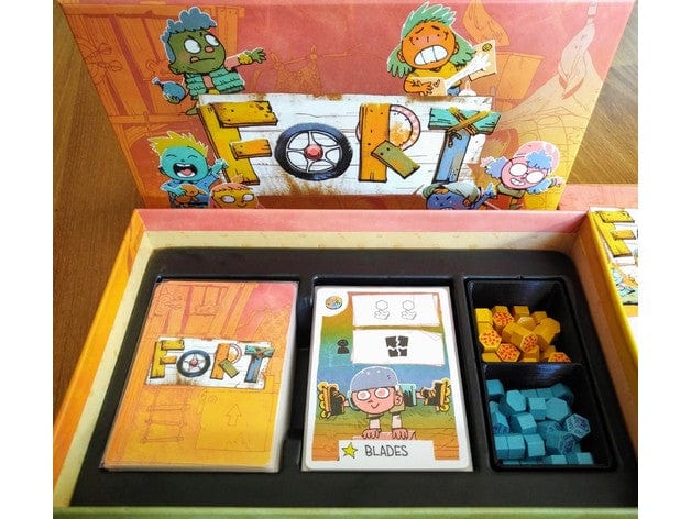 Fort Board Game Insert / Organizer