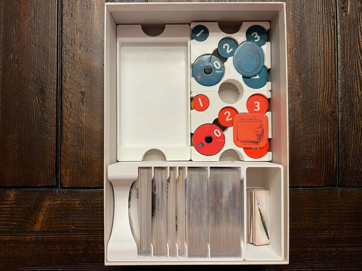 Furnace with Interbellum Expansion Board Game Insert / Organizer JS5002