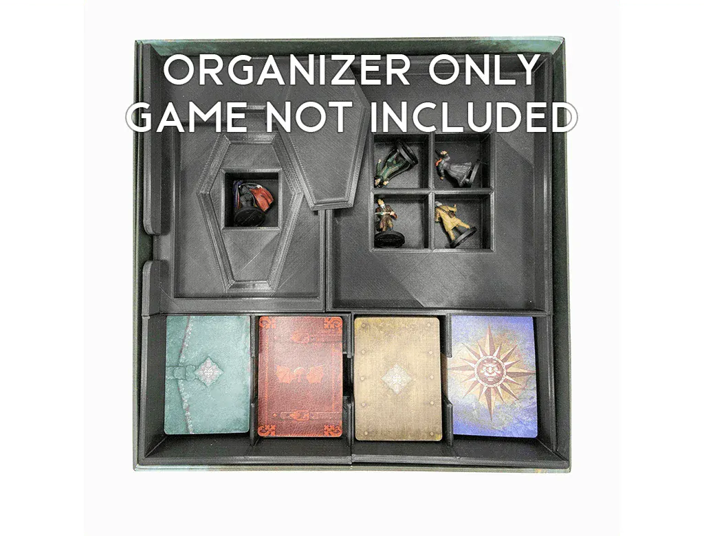 Fury Of Dracula Board Game Organizer / Insert 3rd/4th Edition