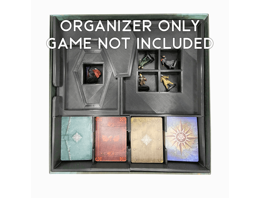 Fury Of Dracula Board Game Organizer / Insert 3rd/4th Edition
