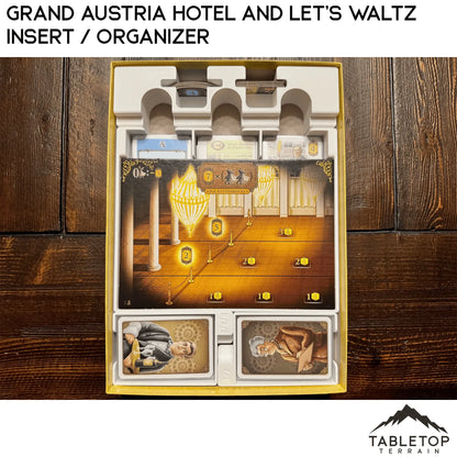 Grand Austria Hotel and Let's Waltz Insert / Organizer - Holds Meeple Source Food