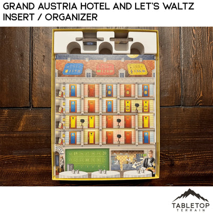 Grand Austria Hotel and Let's Waltz Insert / Organizer - Holds Meeple Source Food