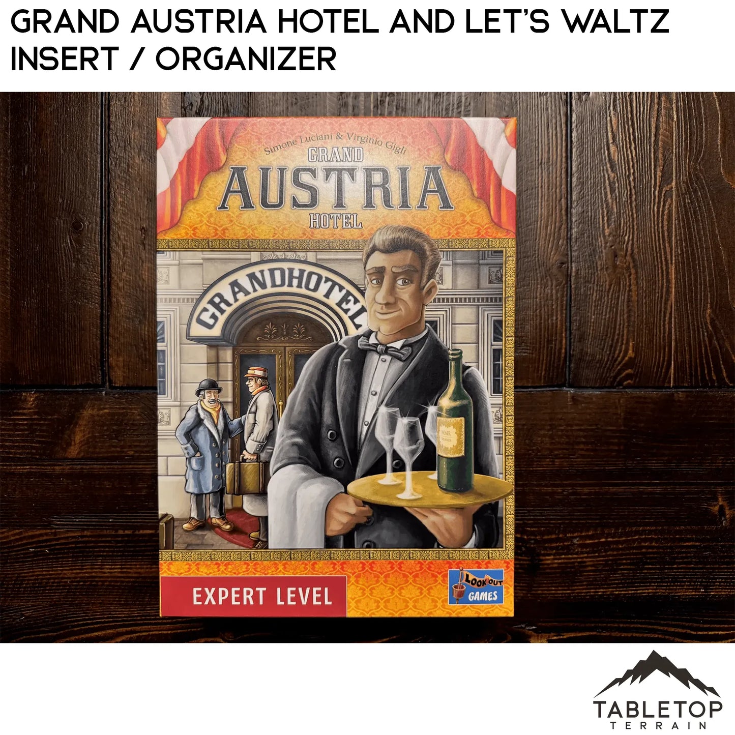 Grand Austria Hotel and Let's Waltz Insert / Organizer - Holds Meeple Source Food