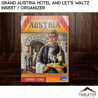 Grand Austria Hotel and Let's Waltz Insert / Organizer - Holds Meeple Source Food