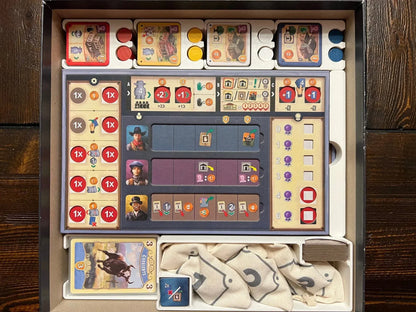 Great Western Trail 2nd Ed. with Rails Board Game Insert / Organizer