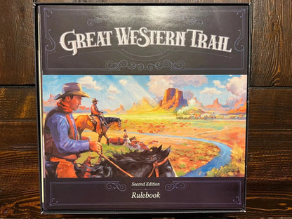 Great Western Trail 2nd Ed. with Rails Board Game Insert / Organizer