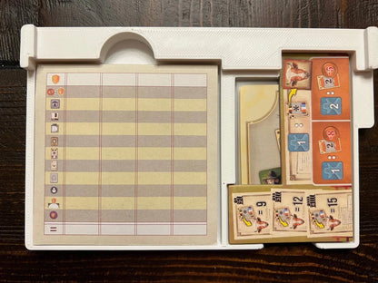 Great Western Trail 2nd Ed. with Rails Board Game Insert / Organizer