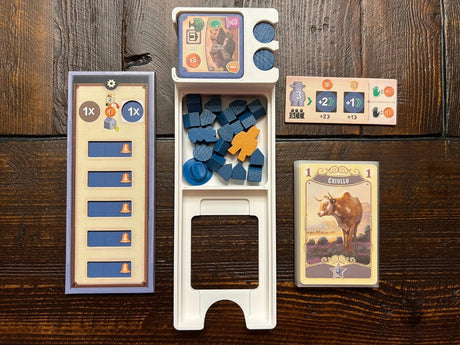 Great Western Trail 2nd Ed. with Rails Board Game Insert / Organizer