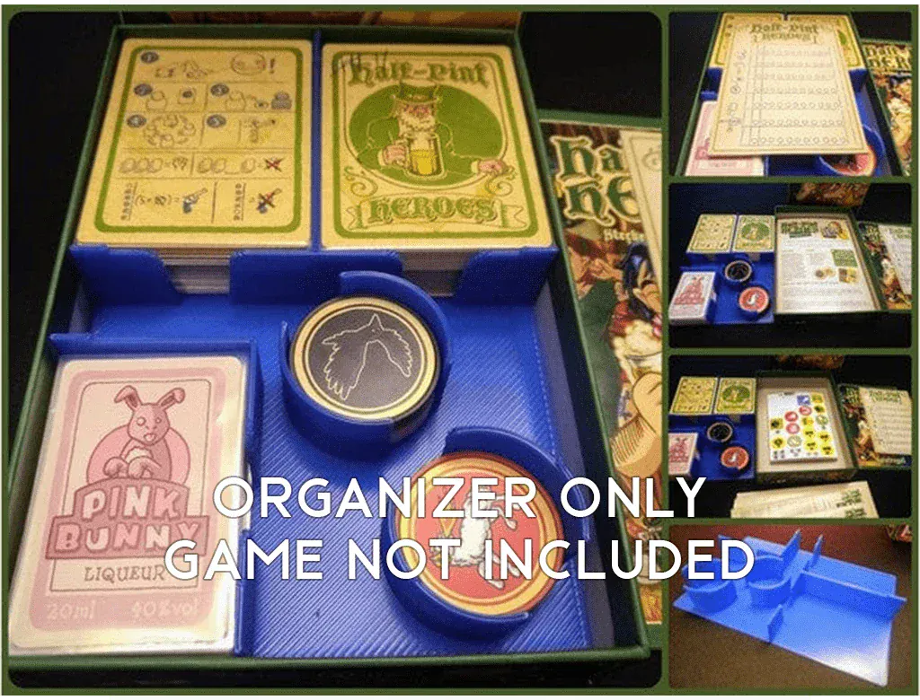 Half-Pint Heroes with Happy Hour Board Game Insert / Organizer