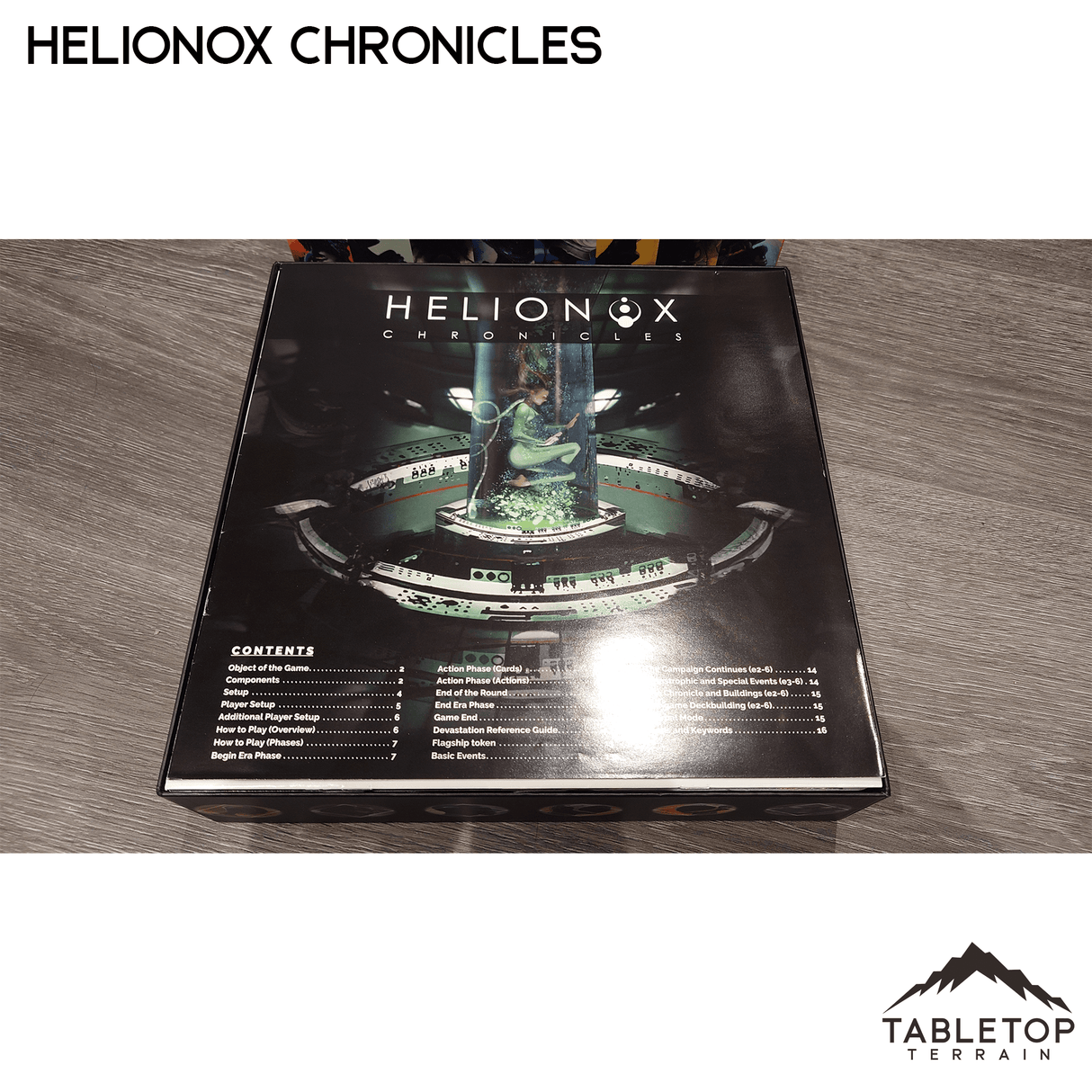 Helionox: Chronicles Board Game Insert / Organizer