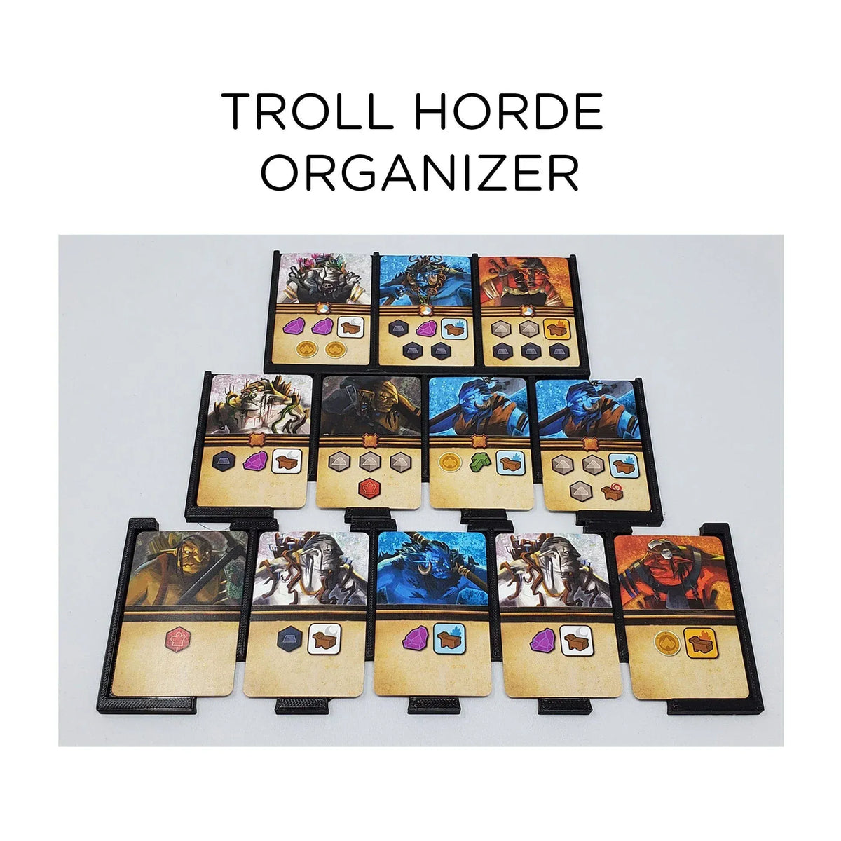 In The Hall of The Mountain King Board Game Organizer / Insert