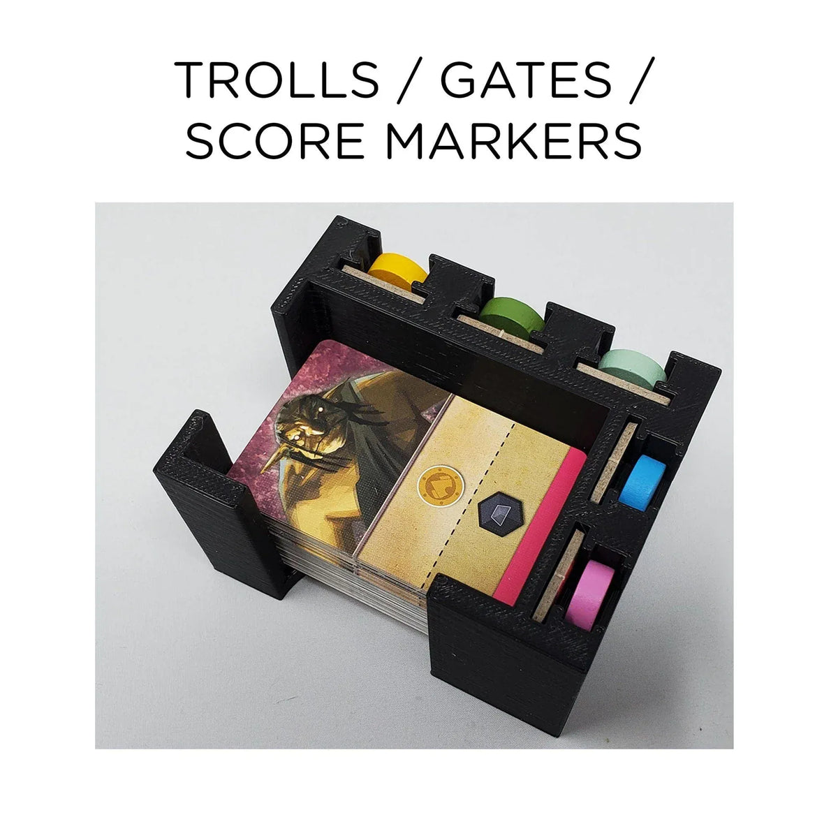 In The Hall of The Mountain King Board Game Organizer / Insert