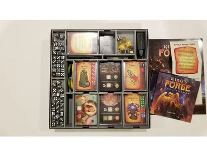 Insert / Organizer compatible with King's Forge + Expansions Board Game